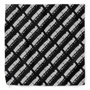 COOL Cracked Road Paint Abstract Pattern Bandana
