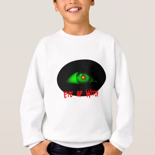Cool Creepy Bro Halloween Eye of Witch Sweatshirt