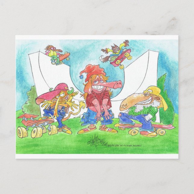 Cool critters. postcard (Front)