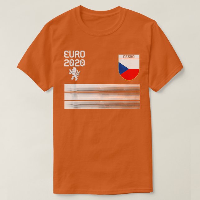 Cool Croatia Football Jersey 2020 Soccer Store Tan T-Shirt (Design Front)
