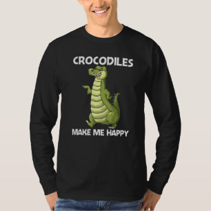 Cool Crocodile For Men Women Alligator Reptile Ani T-Shirt
