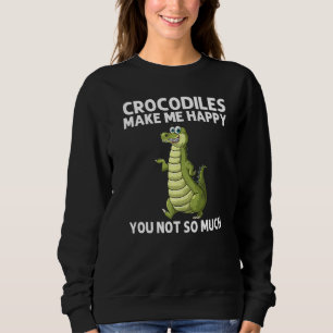 Cool Crocodile For Men Women Alligator Zookeeper Z Sweatshirt