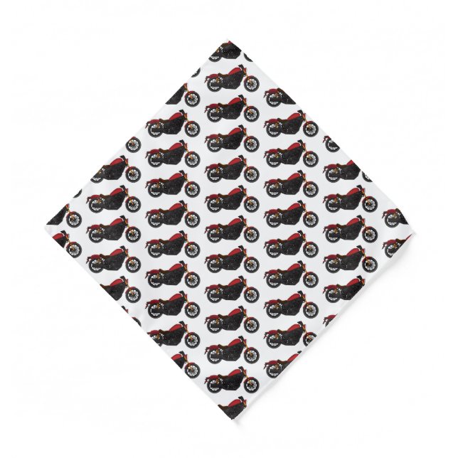 Cool cruiser style motorcycle bandana (Front)