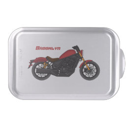 Cool cruiser style motorcycle cake pan
