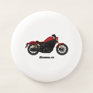 Cool cruiser style motorcycle Wham-O frisbee