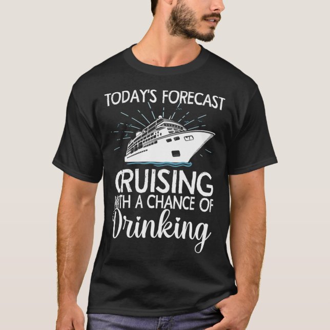 Cool Cruising For Men Women Family Cruise Vacation T-Shirt (Front)