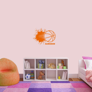 Cool Crushing Basketball Medium Sports Wall Decal