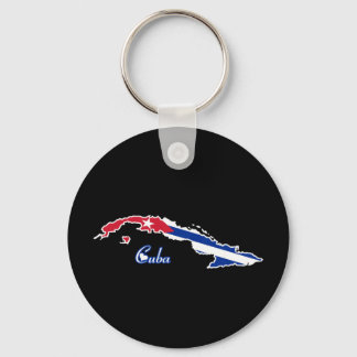 Cool Cuba Keychain