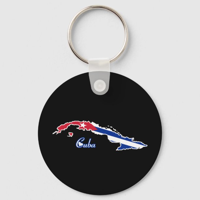 Cool Cuba Keychain (Front)