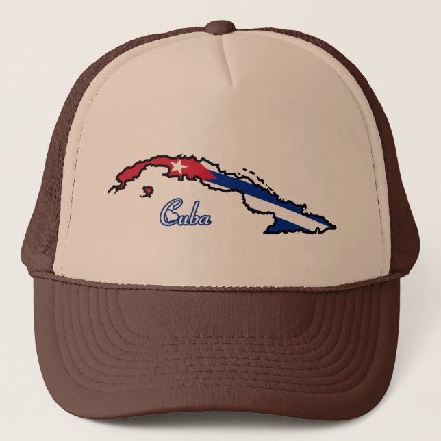 Cool Cuba Trucker Hat (Front)