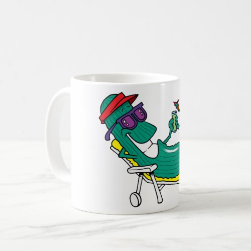 Cool Cucumber Coffee Mug