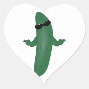 Cucumber Stickers | Zazzle