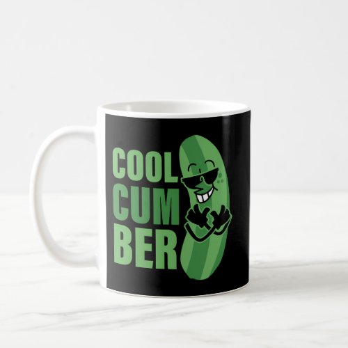Cool_Cumber Cucumber Pun Coffee Mug
