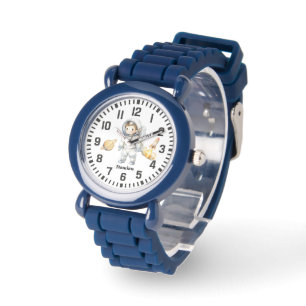 Cool Custom Name Astronaut Boy Watch
