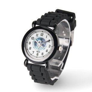 Cool Custom Name Astronaut in Space Watch
