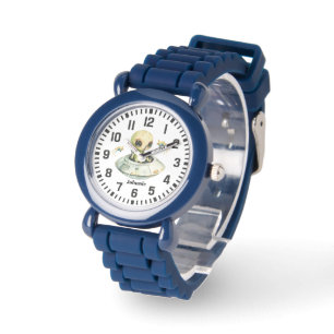 Cool Custom Name Space Alien Watch