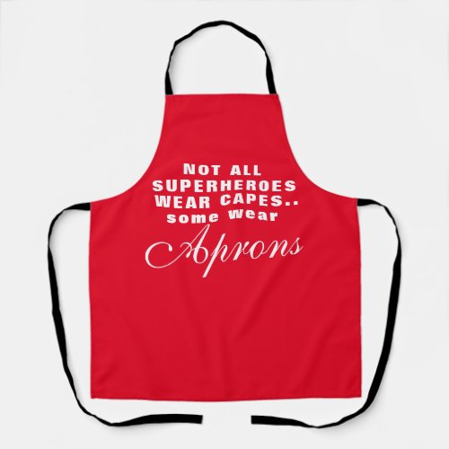 Cool Custom The Grill Master Mens Womens Apron
