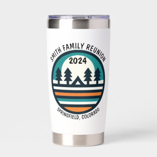 Cool Custom Vacation and Camping Insulated Tumbler