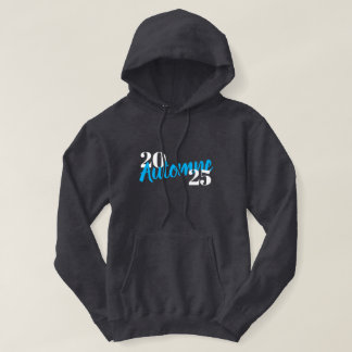 cool customizable french typography: Automne 2025 Hoodie