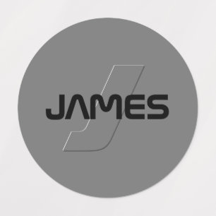 Cool Customizable Name & Monogram Clothing Labels