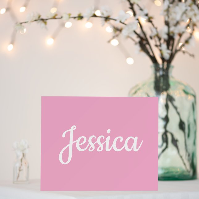Cool Customizable Text Foam Board (In Situ (Wedding))