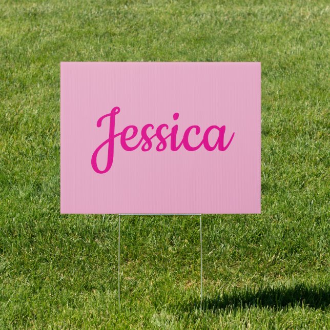 Cool Customizable Text Sign (Insitu)