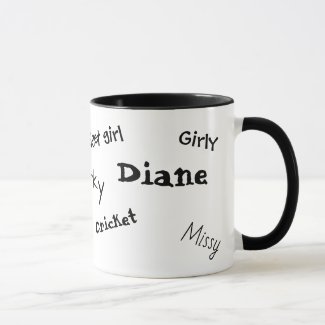 Cool Customized Funny Nicknames Coffee Mug