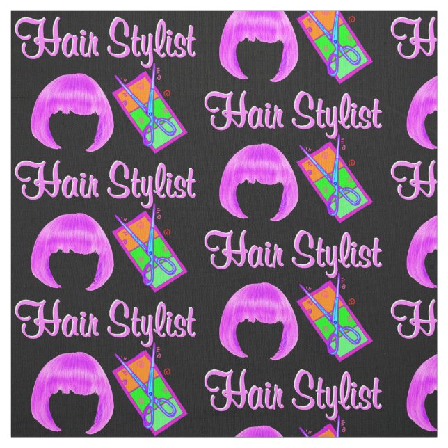 COOL CUT HAIR, HAIR STYLIST FABRIC (Swatch)