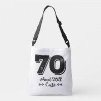 Camper 70th Birthday Sayings Bag – Carry Bag 70 Years: Dieser Camper ist 70  Bitte helfen Sie