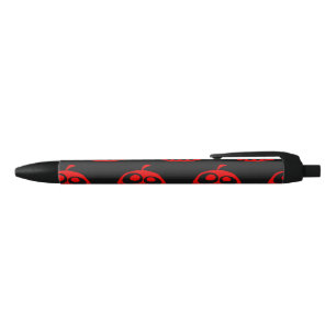 Cool Cute Red Halloween Pumpkin Pattern Pen