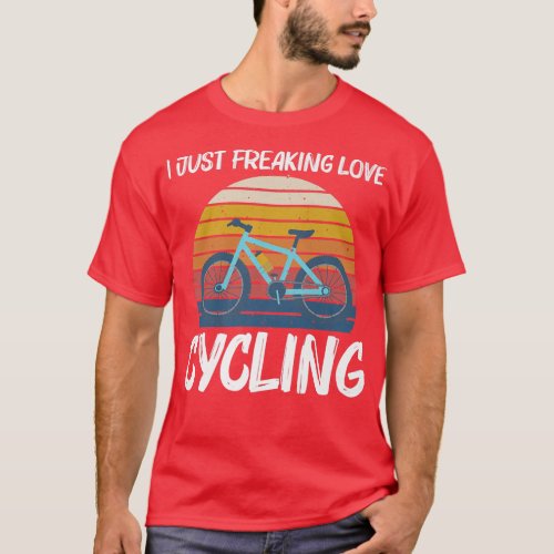 Cool Cycling Design For Men Women Biking Bicycle C T_Shirt