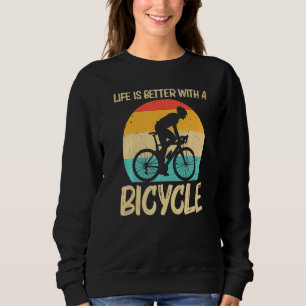 Cool Cycling For Men Women Cyclist Bicycle Mountai Sweatshirt