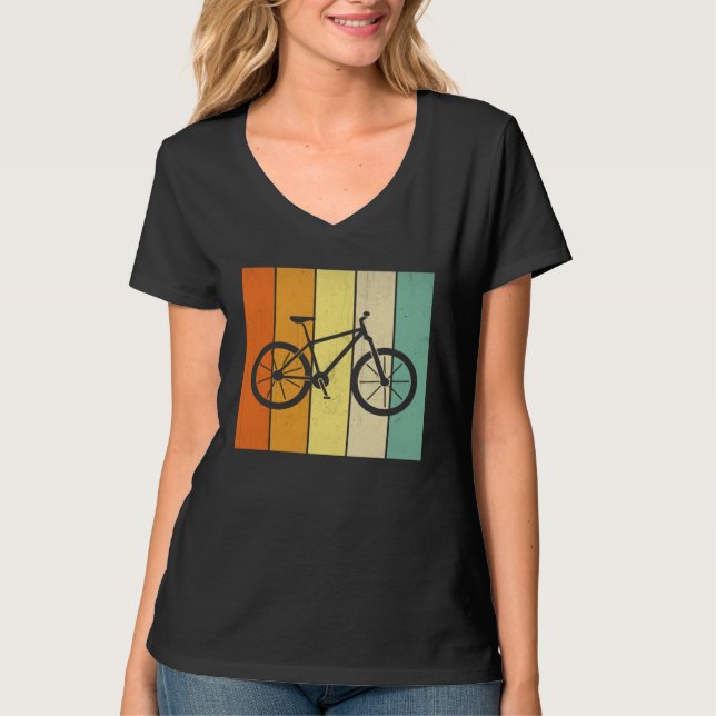 Cool Cycling Tees  Bicycle  Graphic (Front)