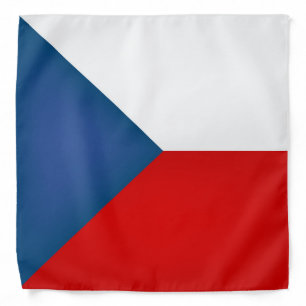 Cool Czech Republic Flag Fashion Bandana
