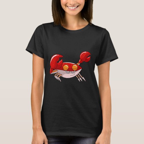 Cool Dabbing Crab 2Funny Dancer Sea Creature Lover T_Shirt