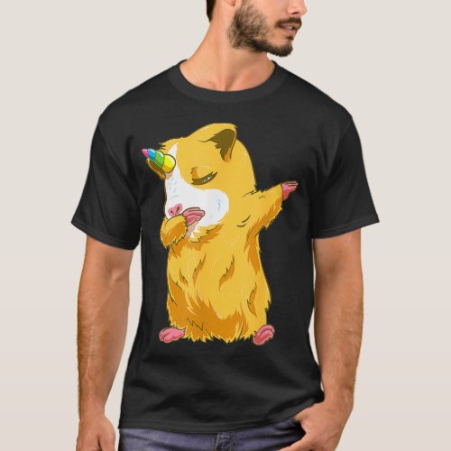 Cool Dabbing Guinea Pig Unicorn _1  T_Shirt
