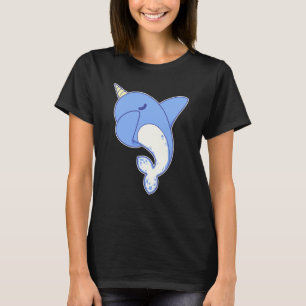 Cool Dabbing Narwhal T-Shirt