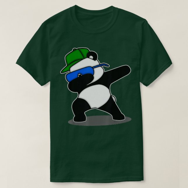 Cool Dabbing Panda - Cute Bear Lovers - Great Dab  T-Shirt (Design Front)