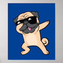 Cool Dabbing Pug