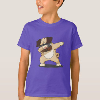 Cool Dabbing Pug with Sunglasses Shirt