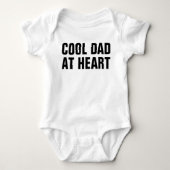 cool dad at heart sleeveless shirt (Front)