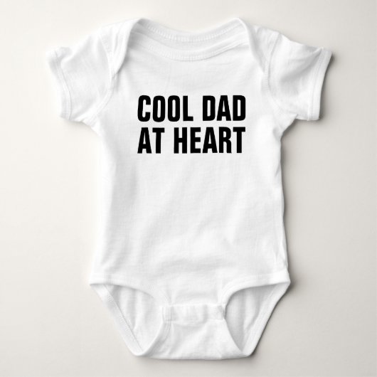 cool dad at heart sleeveless shirt (Front)