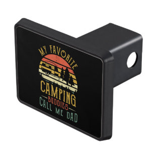 Cool Dad camping buddies Hitch Cover