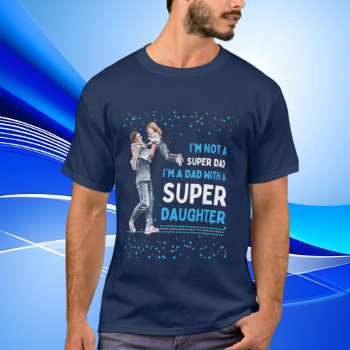 Cool Dad Daughter Word Art T-shirt by DoodlesHolidayGifts at Zazzle
