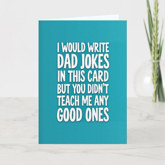 Cool Dad Fathers Day Card (Front)