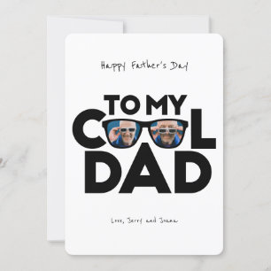 Cool Dad Father's Day Holiday Card