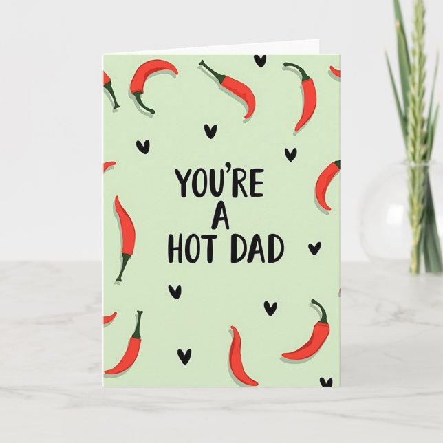 Cool Dad Fruit Fathers Day Card (Front)