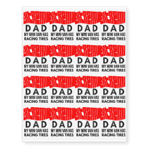 Cool Dad Gifts From Daughter Temporary Tattoos