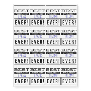 Cool Dad Gifts Temporary Tattoos