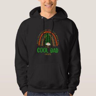 Cool Dad Gnome Rainbow Matching Family Peace Love Hoodie